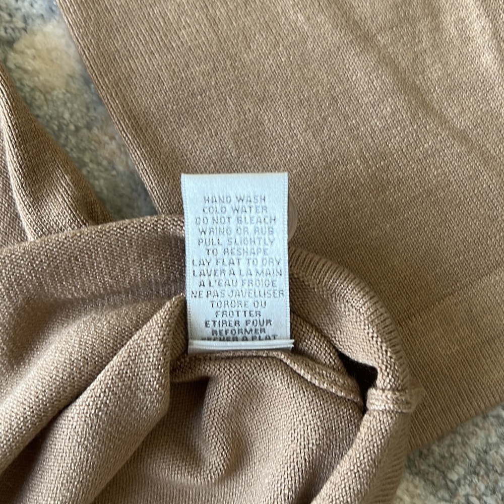 Tan Women's Cardigan - Picture 6 of 11